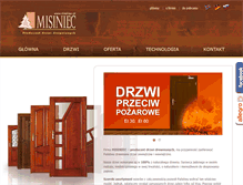Tablet Screenshot of misiniec.pl